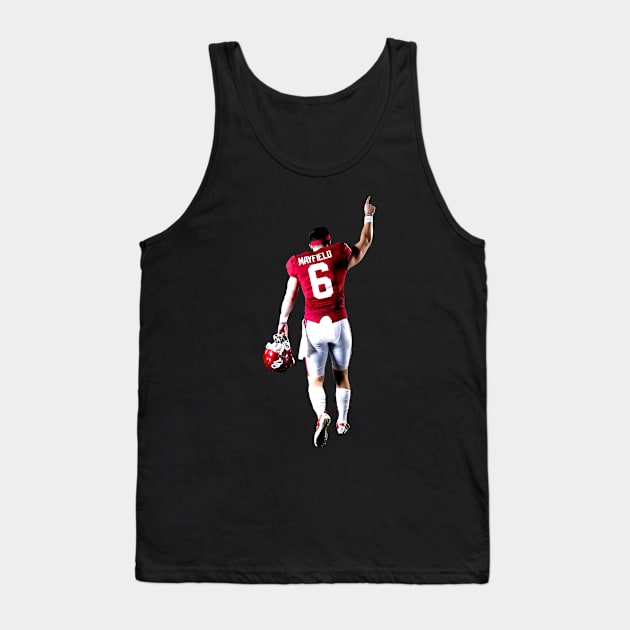 Baker Mayfield Tank Top by Snapstergram